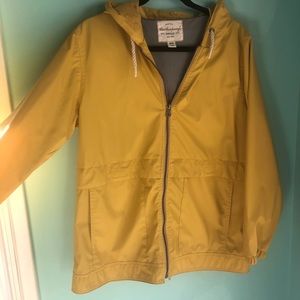 Weatherproof Yellow Rain Jacket
